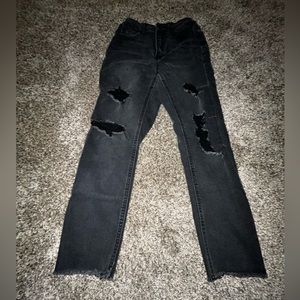 Vanilla Star Black mom jeans